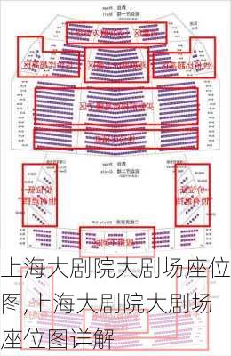 上海大剧院大剧场座位图,上海大剧院大剧场座位图详解