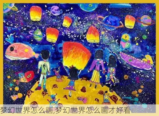 梦幻世界怎么画,梦幻世界怎么画才好看