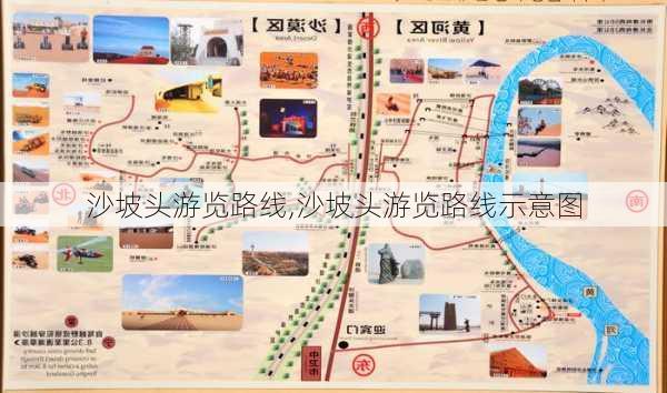 沙坡头游览路线,沙坡头游览路线示意图