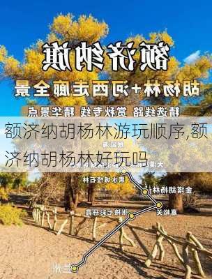 额济纳胡杨林游玩顺序,额济纳胡杨林好玩吗