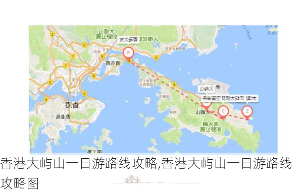 香港大屿山一日游路线攻略,香港大屿山一日游路线攻略图