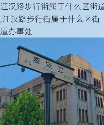 江汉路步行街属于什么区街道,江汉路步行街属于什么区街道办事处