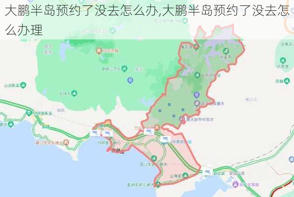 大鹏半岛预约了没去怎么办,大鹏半岛预约了没去怎么办理