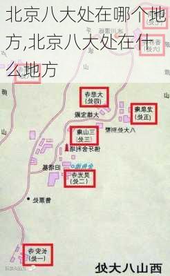 北京八大处在哪个地方,北京八大处在什么地方