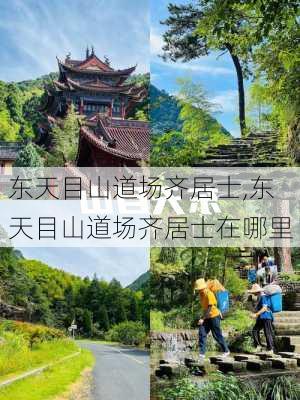 东天目山道场齐居士,东天目山道场齐居士在哪里