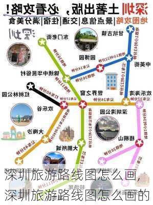 深圳旅游路线图怎么画,深圳旅游路线图怎么画的