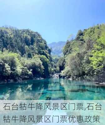 石台牯牛降风景区门票,石台牯牛降风景区门票优惠政策