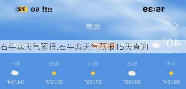 石牛寨天气预报,石牛寨天气预报15天查询