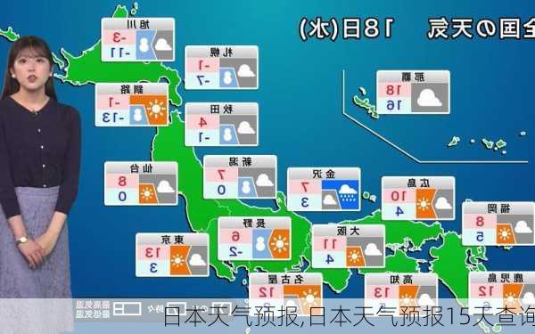 日本天气预报,日本天气预报15天查询