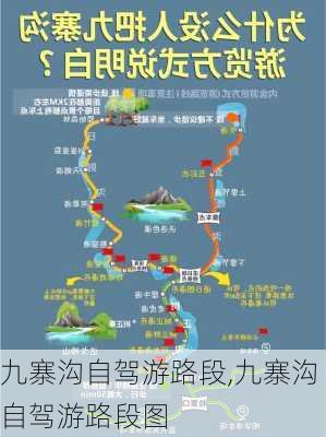 九寨沟自驾游路段,九寨沟自驾游路段图