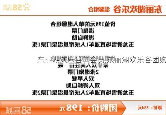 东丽湖欢乐谷年会员,东丽湖欢乐谷团购