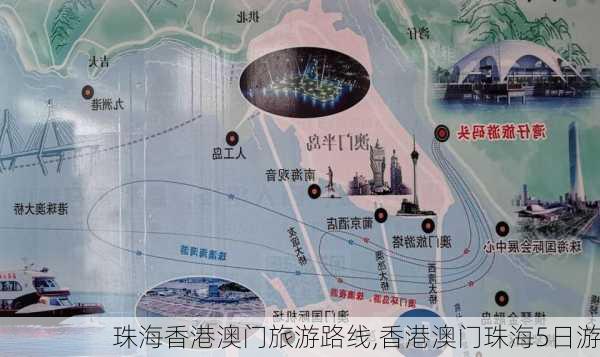 珠海香港澳门旅游路线,香港澳门珠海5日游