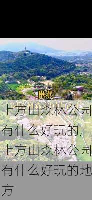 上方山森林公园有什么好玩的,上方山森林公园有什么好玩的地方