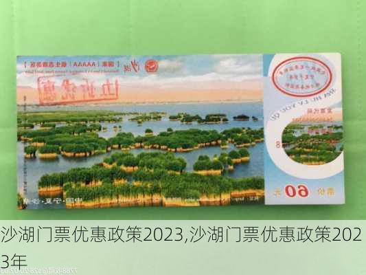 沙湖门票优惠政策2023,沙湖门票优惠政策2023年