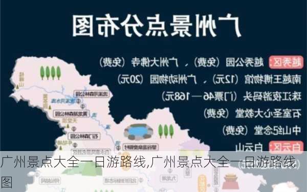 广州景点大全一日游路线,广州景点大全一日游路线图