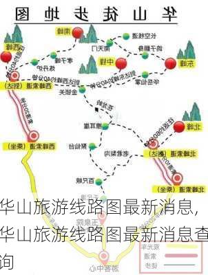 华山旅游线路图最新消息,华山旅游线路图最新消息查询