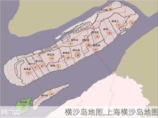 横沙岛地图,上海横沙岛地图