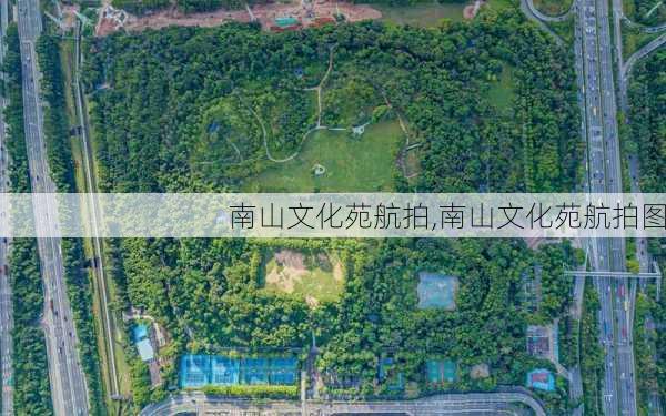 南山文化苑航拍,南山文化苑航拍图