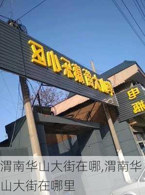 渭南华山大街在哪,渭南华山大街在哪里