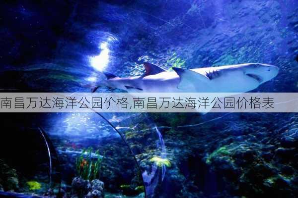 南昌万达海洋公园价格,南昌万达海洋公园价格表