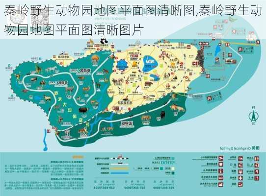 秦岭野生动物园地图平面图清晰图,秦岭野生动物园地图平面图清晰图片