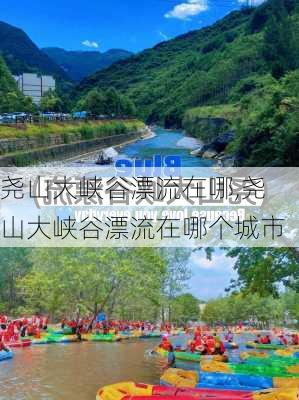 尧山大峡谷漂流在哪,尧山大峡谷漂流在哪个城市